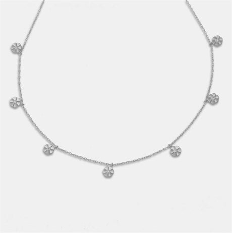 7 Flower Chain Necklace