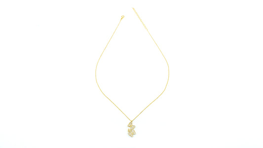 Three Butterfly Necklace