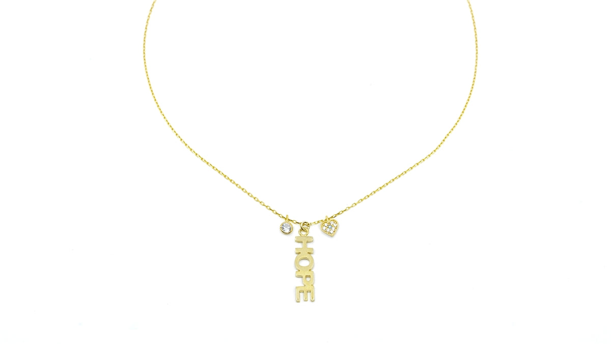 Vertical Hope Necklace