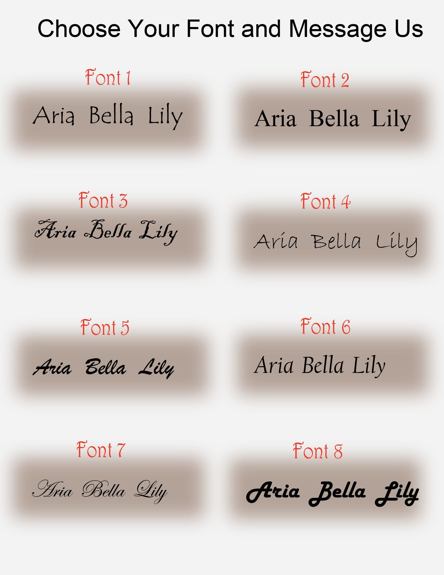 Personalized Engraved Name Necklace