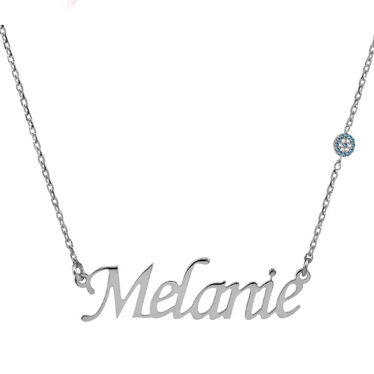 Personalized Engraved Eveleye Name Necklace